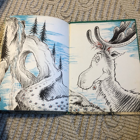 Vintage 1948 Thidwick the Big-Hearted Moose by Dr.Seuss hardcover book - Picture 7 of 9